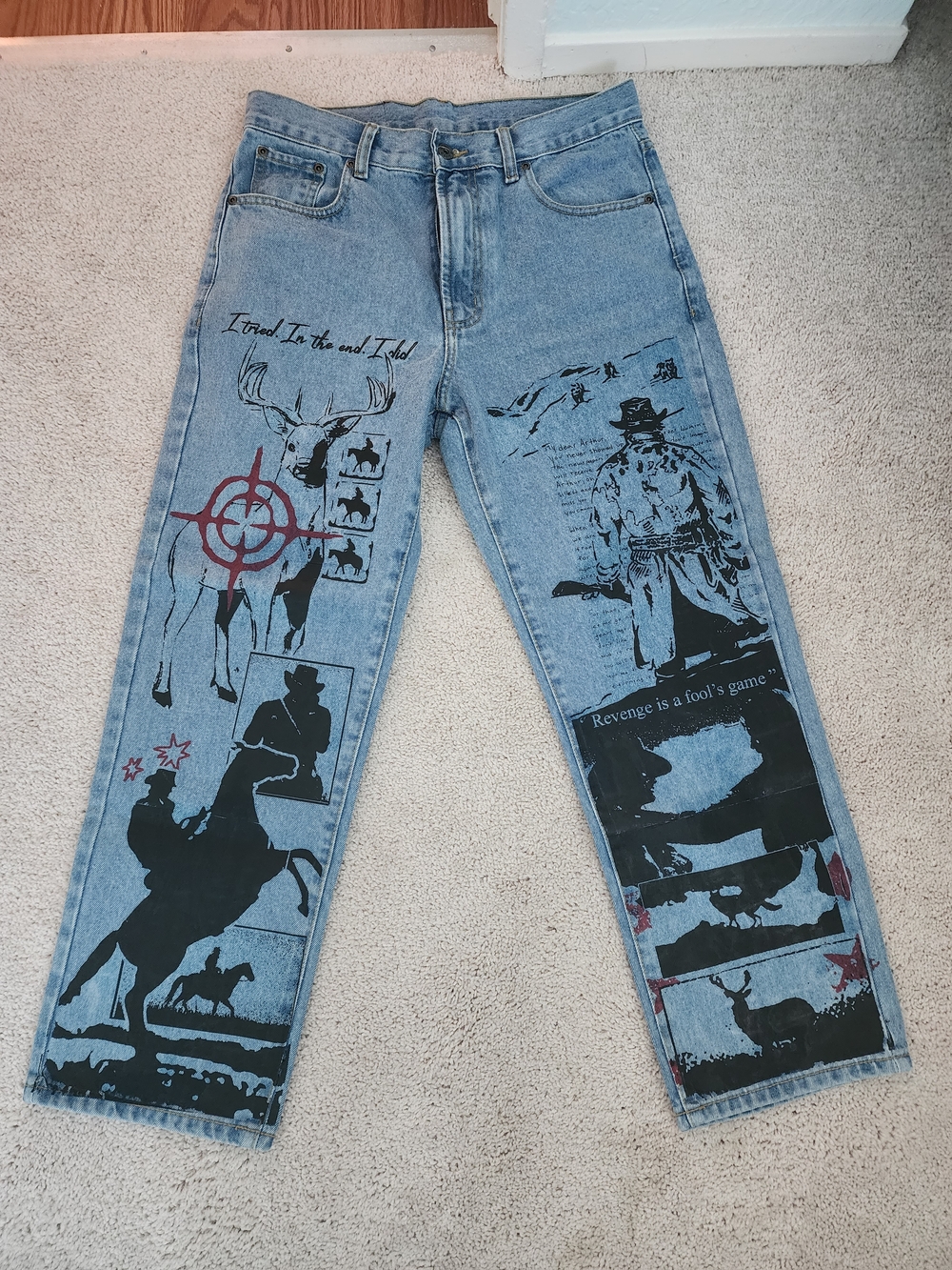 Red Dead Redemption 2 Arthur Morgan Jeans - FameIsOptional